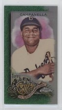 2022 Allen & Ginter Chrome Mini Green Refractor 86/99 Roy Campanella HOF m4h