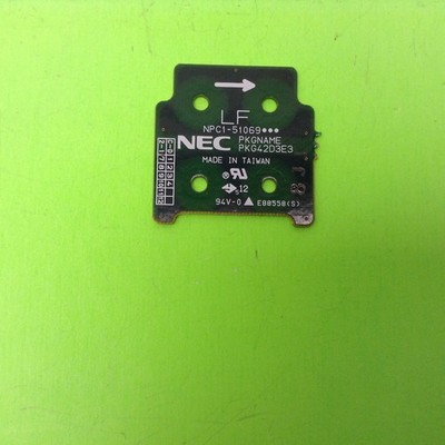 Sony KDE-42XBR950 42'' Plasma TV PKG42D3E3 LF Board NPC1-51069 PKGNAME NEC