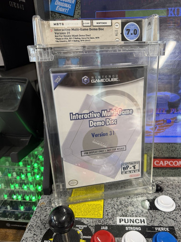 2005 Nintendo Gamecube Interactive Multi-Game Demo Disc Version 31 CIB WATA 7.0