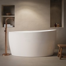 Freestanding Japanese Soaking Deep Bath 1500 x 800mm - Tokyo TOKYO1500