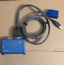 TRENDnet Tk207 2-Port USB KVM Switch With Cords Shown