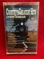 Country's Greatest Hits, Volume 5 Country Crossroads Cassette Tape NEW SEALED