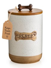 Airtight Dog Treat Jar with Lid, Dog Treat Container for Countertop