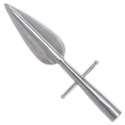Functional Hand Forged Medieval High Steel Predrilled Winged Spear Head