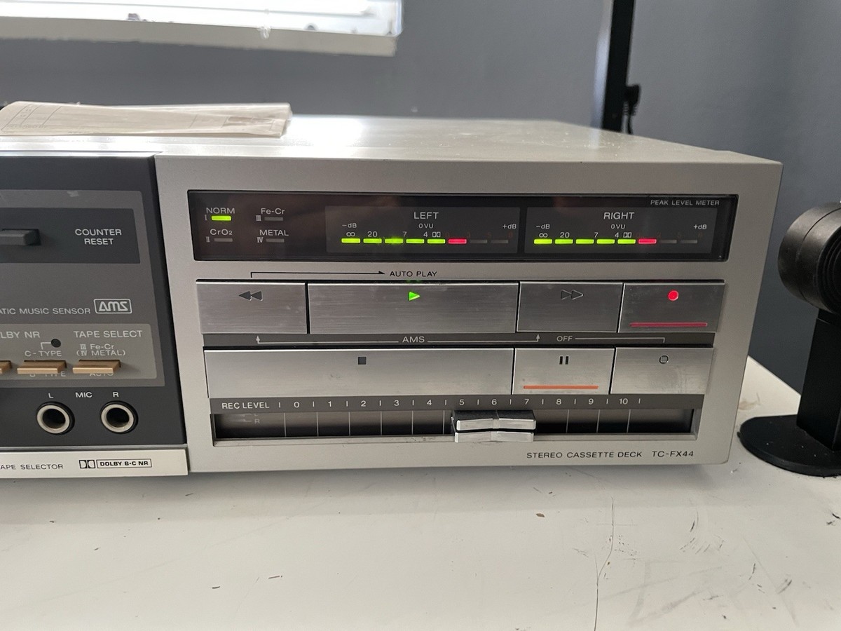 Sony Stereo Cassette Deck Player TC-FX4 (Serviced) | eBay