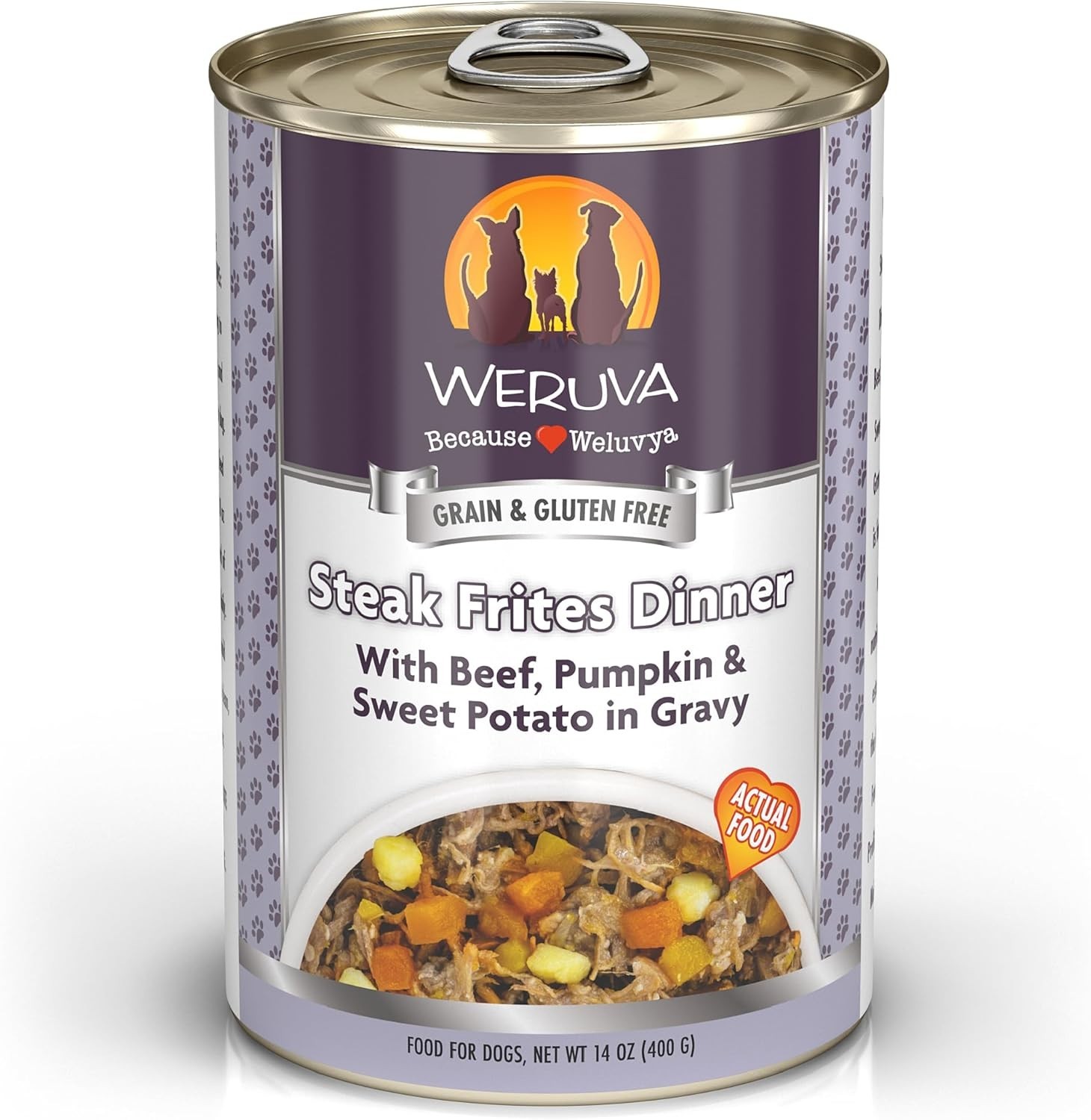 Steak Frites With Beef, Pumpkin & Sweet Potato