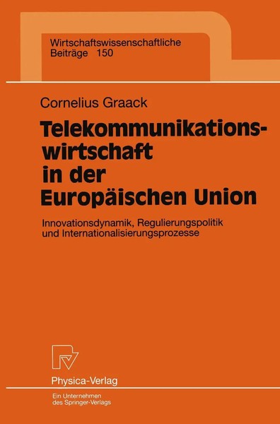 Cornelius Graack | Telekommunikationswirtschaft In Der EuropäIschen Union | Buch-image