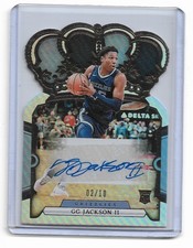 GG Jackson 2023 Crown Royale Auto Autograph RC Gold 2/10 (back corner wear)