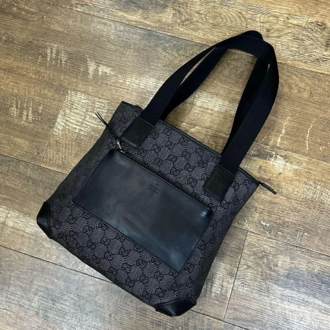 Gucci 28893 Sac fourre tout Gg toile cuir m2_0415