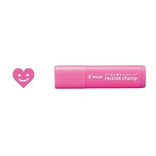 Sello Pilot FriXion Corazón Rosa Tinta Borrable SPF1203P Paquete de 2 Nuevo