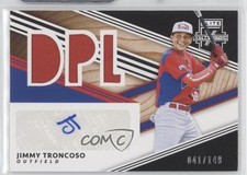 2020 Elite Extra Edition DPL Material Signatures Black Jimmy Troncoso Auto 00ma