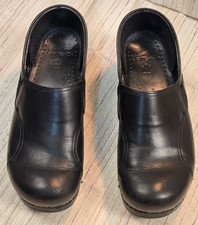 Dansko Black Cabrio Professional Clog Shoe for Women Size 40