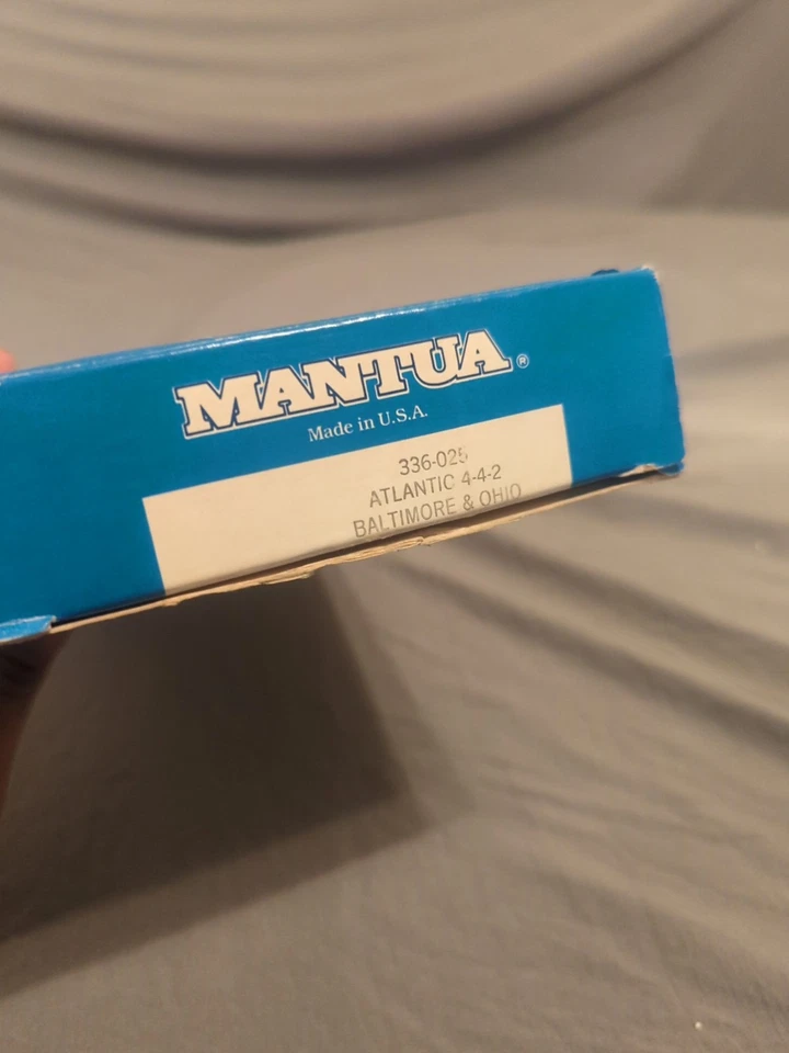 HO Scale Mantua Atlantic 4-4-2 Steam Locomotive - Image 3 of 4