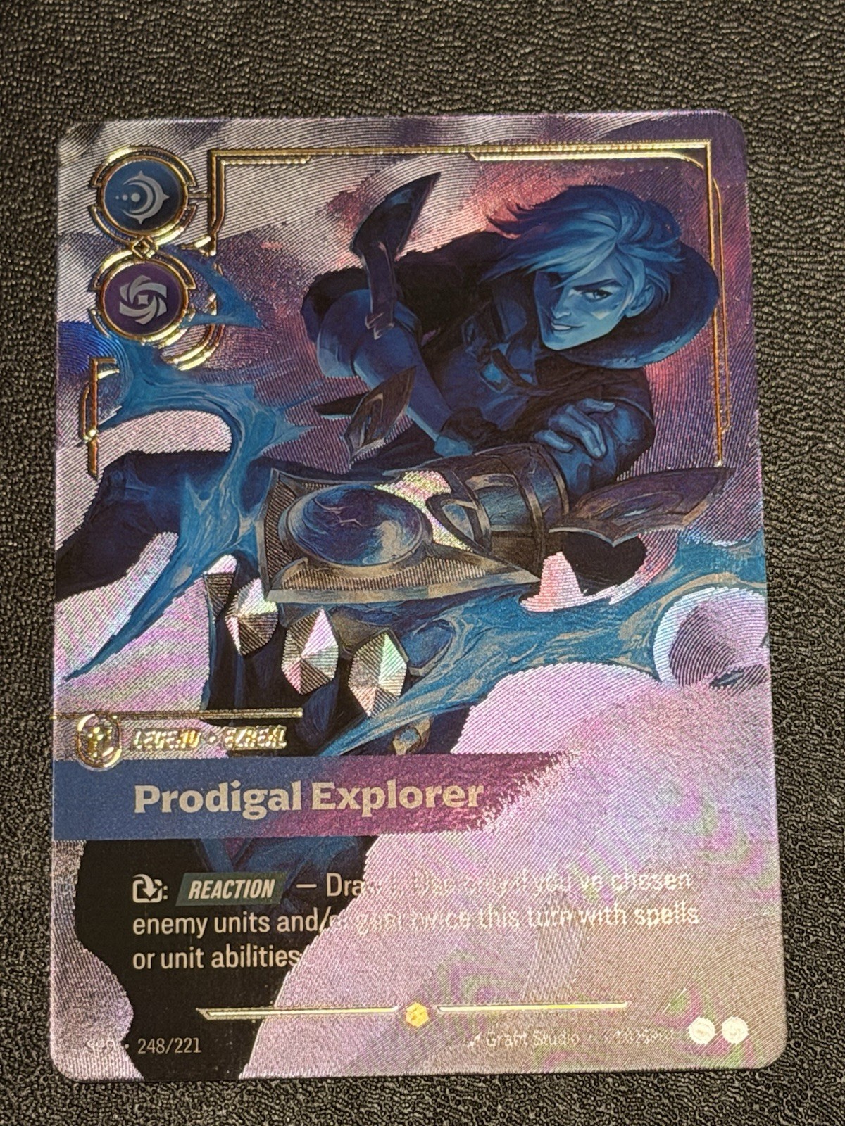Ezreal - Prodigal Explorer 2026 Spiritforged #248/221 Overnumber