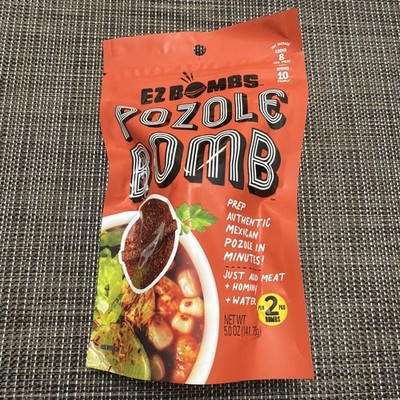EZ Bombs Pozole Bomb BRAND NEW SEALED EXPIRATION DATE 09/30/2027