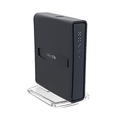 MikroTik hAP AC Lite Tower Schwarz Ethernet-Verbindung unterstützt Stromversorgu