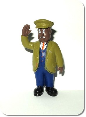 Miniatur, Figur, Schaffner, Lokführer, Neu