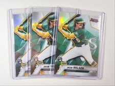 [3] JACOB WILSON 2025 BOWMAN'S BEST ROOKIE REFRACTOR ATHLETICS RC Q4856