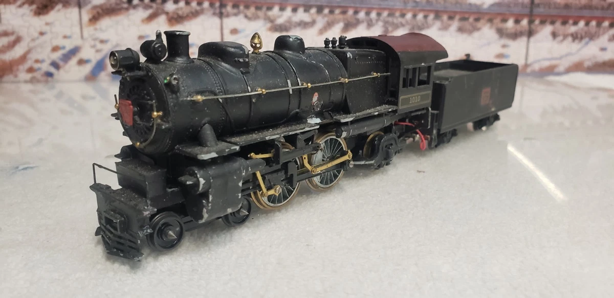 Locomotive Vapeur Américaine Mantua 4-6-0 échelle HO - Pièce De Collection Occasion