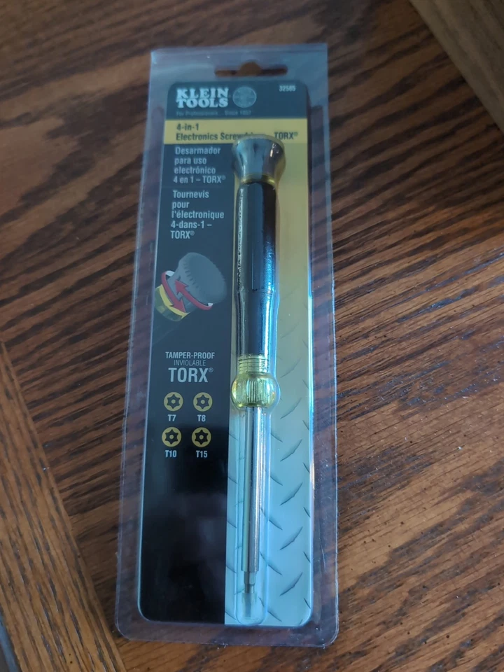 Klein Tools #32585 Pocket 4-IN-1 Electronics Screwdriver Torx - Image 2 of 4