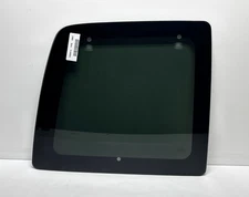 Fits 1996-2025 Chevy Express Van Driver Side Left Back Glass Movable 3 Hole