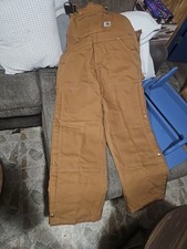 mens carhartt bibs 40x30