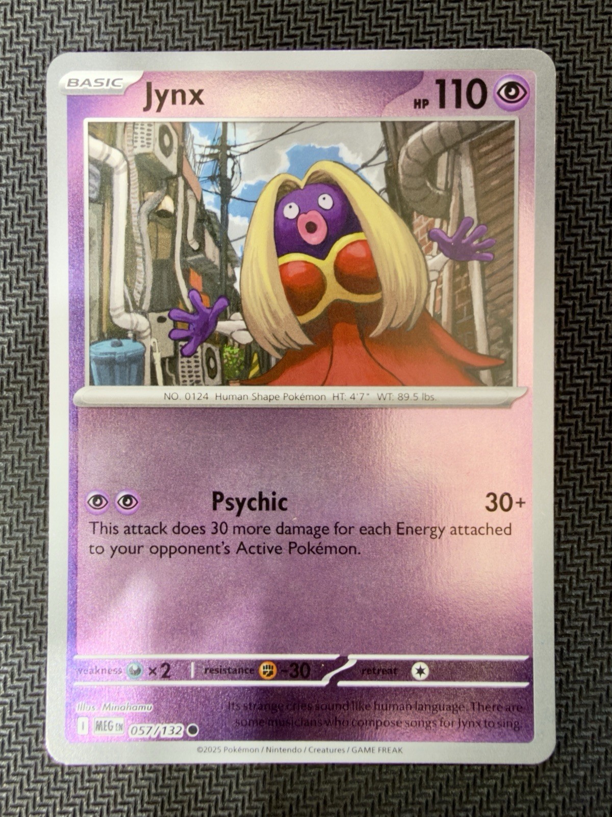 Jynx 057/132 Me01: Mega Evolution Reverse Holo