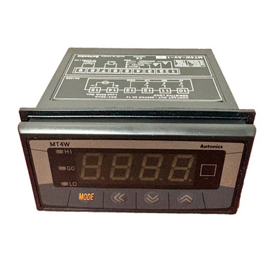 Autonics MT4W-AV-10 Digital Panel Meter (11Y528), Scale Set Display - New w/ Box