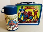 Vintage 1984 Secret Wars Metal Lunchbox & Thermos — photo 2