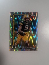 2025 Topps Chrome Christian Watson Green Bay Packers #112 Ray Wave Refractor 