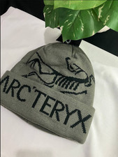 Arc'teryx Bird Word Toque Beanie Grey Void NWT Winter Ski Hat Xmas Gift Sale