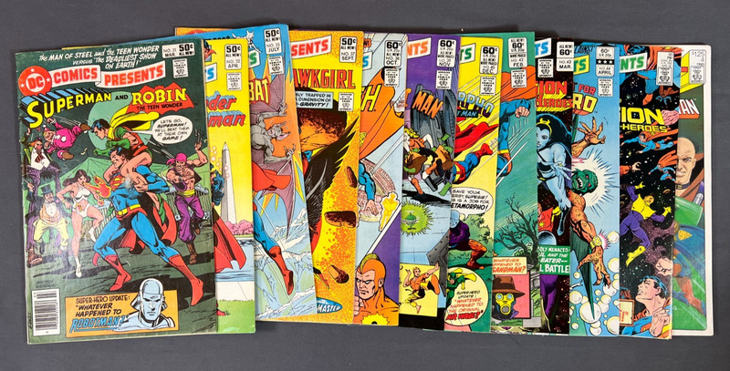 DC Comics Presents (1979) #31 32 35 37 38 39 40 42 43 44 80 ann. 4 12 comics lot