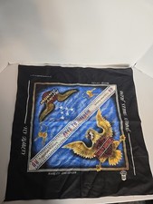Vintage Harley Davidson Bandana Handkerchief Harley Rules Alone Made in USA