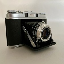 Ansco Super Speedex 75mm f/3.5, 120 6x6 Medium Format Film Camera Agfa Solinar