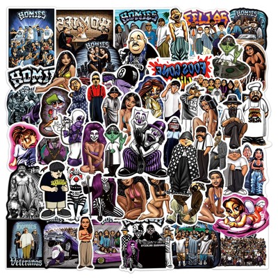Homies Stickers, 100PCs, Cool Aesthetic Vinyl Stickers and Decals, Laptop Wat...