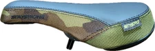 STAY STRONG PIVOTAL MID BMX BIKE BICYCLE SEAT CULT SHADOW SUBROSA BLACK CAMO NEW