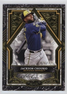 2025 Topps Tier One 76/125 Jackson Chourio #43 1bi0
