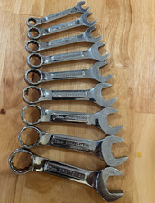 Craftsman Professional Usa Metric Combination Polished Stubby Wrench Set 44111