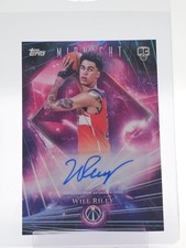 WILL RILEY 2025-26 TOPPS MIDNIGHT DARK MATTER ROOKIE AUTO #DMAR-WR Q7128
