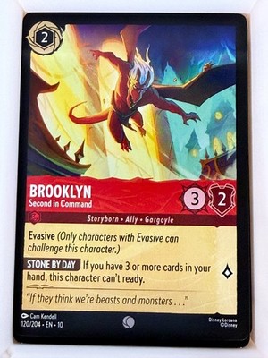 Brooklyn - Second in Command Disney Lorcana Whispers in the Well REG Common