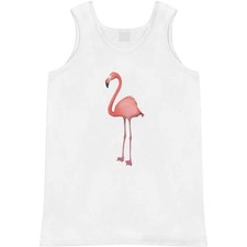'Standing Flamingo' Adult Vest / Tank Top AV053673