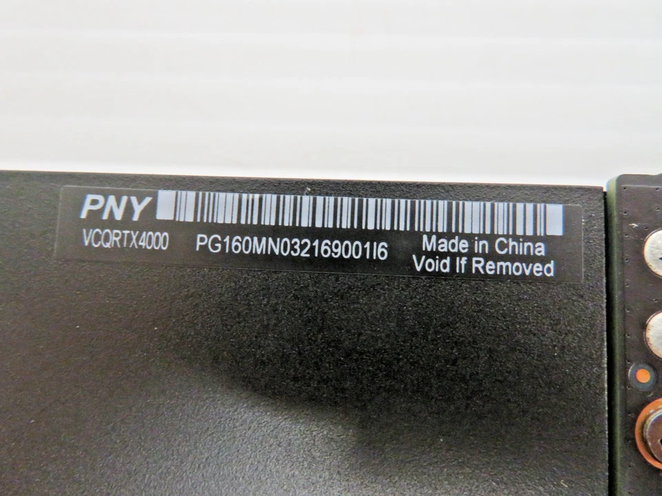 Nvidia Quadro RTX 4000 8GB GDDR6 Graphics Card VCQRTX4000 *Has Scratch* - Image 4 of 4