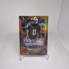 2025 Bowman Chrome University Football Gold Refractor Anthony Hankerson #BCA-AH