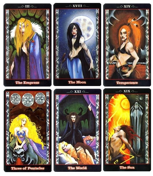 The Vampire Tarot by Natalie Hertz . BNIB sealed from manufacturer