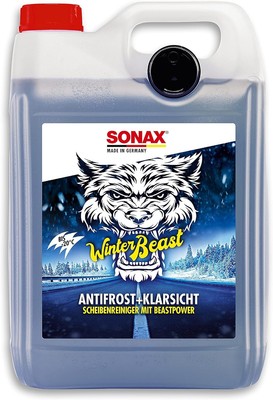 SONAX WinterBeast anti frost + clear view ready to use up to -20 ° C (5 litres)