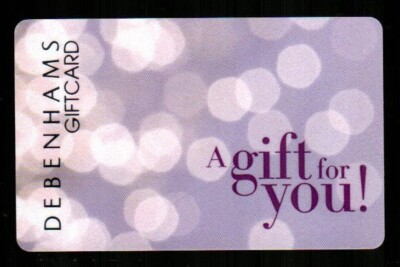 Debenhams Card Sign In DEBENHAMS ( UK ) Shimmering Lights, Collectible Gift Card ( $0 ) | eBay