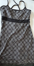 SOYBU Athletic Dress Sz LG Gray Athleisure Active Stretch Tennis Golf Pickleball