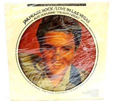 Sealed ELVIS JAILHOUSE ROCK / LOVE IN LAS VEGAS Limited Edition PICTURE DISC 