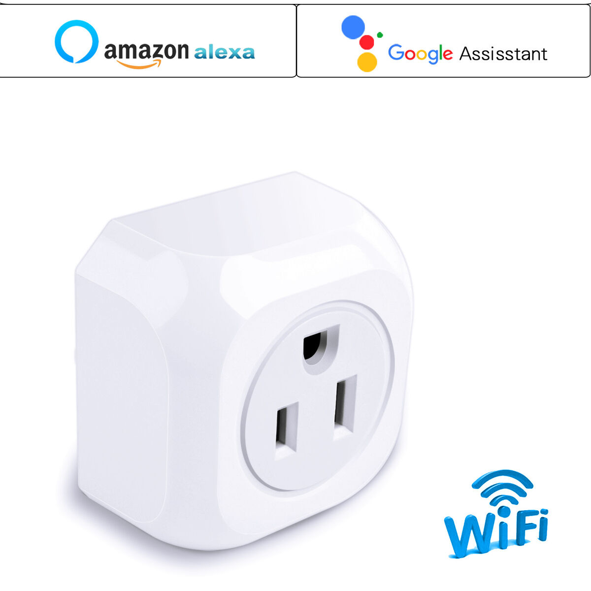 1/2/3Pack WiFi Smart Plug APP Remote Control Timer Outlet Power