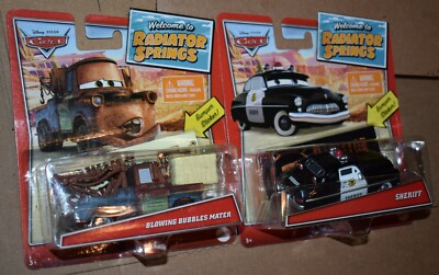 Disney Pixar Cars Welcome to Radiator Springs BLOWING BUBBLES